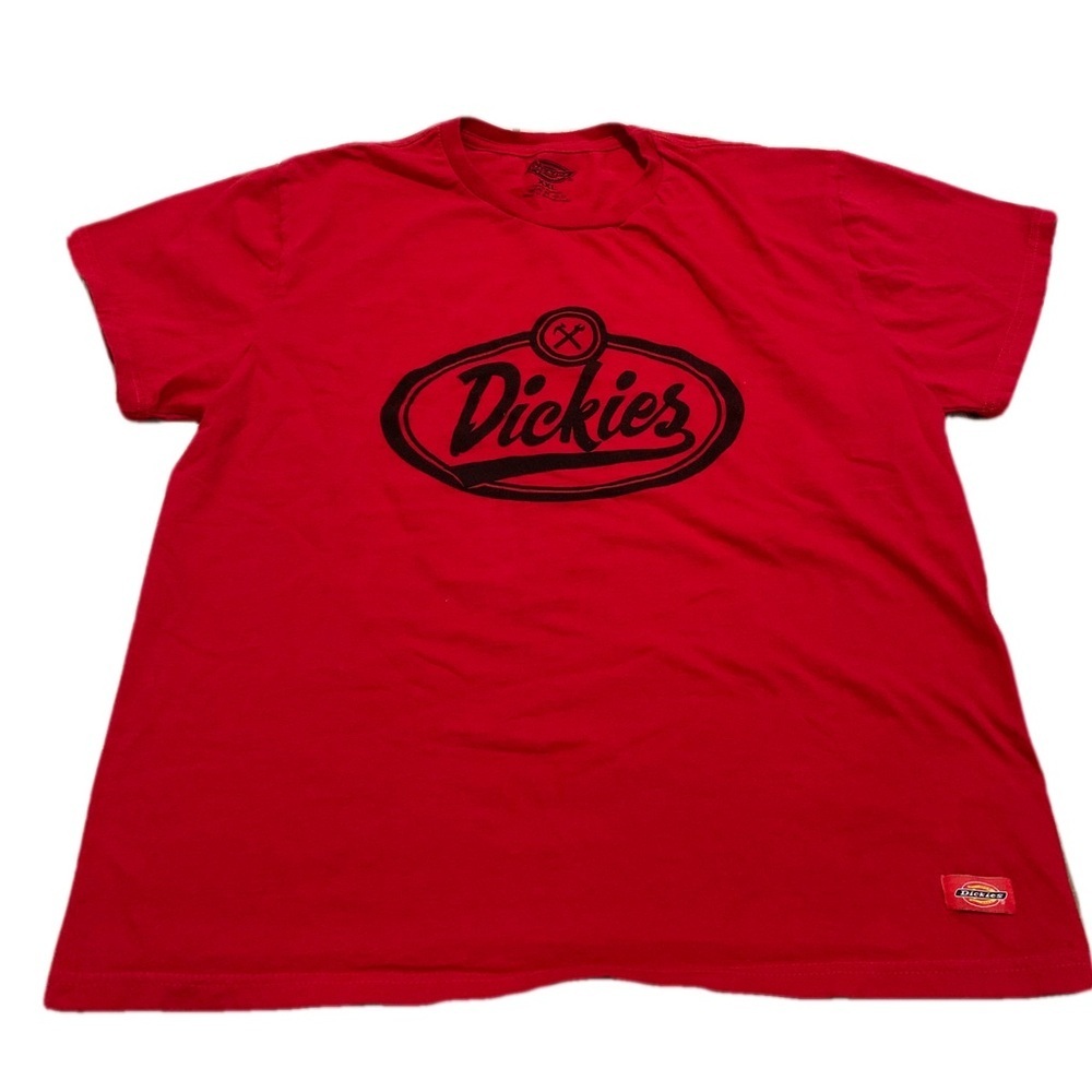 Dickies Red XXL Logo T-shirt